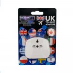 UK Tourist Visitor Travel Adaptor