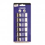 5 PACK ERASERS