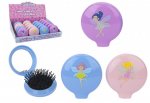 ** OFFER ** Fairy Design Brush With Mirror Compact