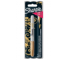 Sharpie Mettalic Gold Permanent Marker Single Pack