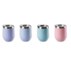 Pastel Double Wall Tumbler 350ml ( Assorted Colours )