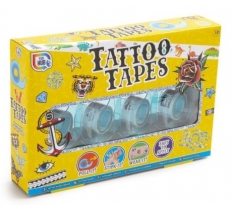 4 Pack Tattoo Strips - Yellow Box