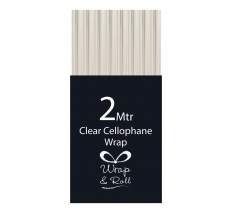 2M Clear Cellophane Wrap