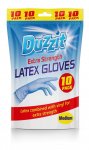 Latex Gloves Medium 10 Pack