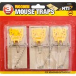 Wooden Mouse Traps 3 Pack