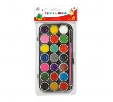 Kids Create 21 Paints & Brush Set