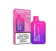 Bloody Mary BM600 Vape Blackberry Blueberry Raspberry