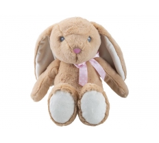 30cm Sitting Floppy Pippin Rabbit Brown