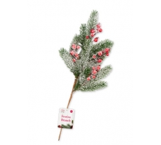 Artificial Frosted Berry Branch 50cm