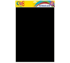 A3 Black Card 8 Sheets