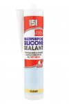 Multi Purpose Silicone Sealant Clear 280ml Cartridge