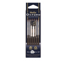 Helix Black Oxford Stick Pen X 6