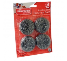 Stainless Steel Scourers 4 Pack