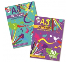 A3 30 Sheet Sketch Pad 2 Designs