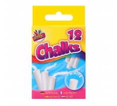 Tallon 12 White Chalks In Hanging Box