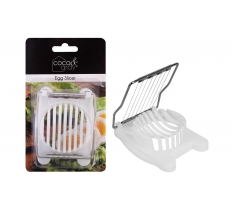 COCO & GRAY EGG SLICER 10.5X8X2CM WHITE