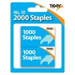 Tiger No.10 2000 Staples ( 2 X 1000 )