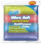 4 Pack Microfibre Cloth