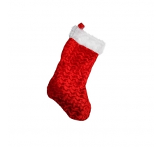 Deluxe Christmas Velvet Stocking 50cm X 21cm