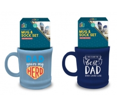 Father's Day Mug and Sock Set