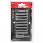 Dekton Power Bit Set With Bit Holder