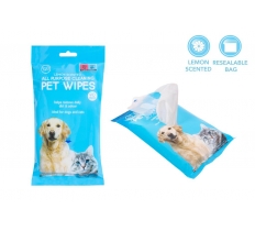World Of Pets All Purpose Cleaning Pet Wipes 40