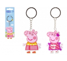 Peppa Pig Soft Keychain 6cm ( Assorted Designs )