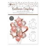 14Pc Balloon Set Rose Gold