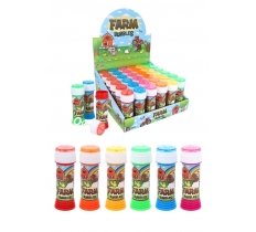Bubble Tubs Farm 50ml With Puzzle Maze Top X 36