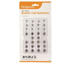 Button Cell Batteries 30 Pack