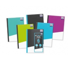 Stationery 8 Mini Memo Pads 50 Sheets