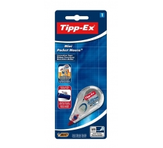 Tipp-Ex Correction Tape Roller Mini Pocket Mouse 5mm X 5mm