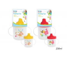 First Steps Free Flow Decorated Training Cup 230ml