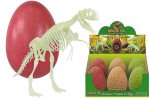 Glow In The Dark Dinosaur Skeleton In Large Egg