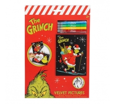 The Grinch Velvet Art Set