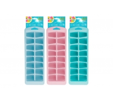 Ice Cube Trays 3 Pack ( Assorted Colours )