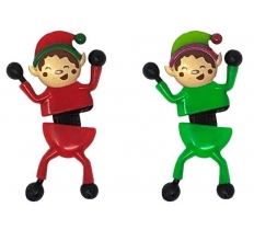 Christmas Elf Window Crawlers 8cm X72 ( 30p Each )