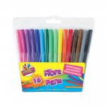Tallon 16 Fine Tip Fibre Colouring Pens