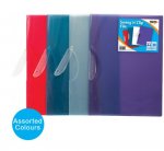 Tiger A4 Swing 'n' Clip File ( Assorted Colours )