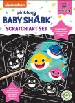 Baby Shark Scratch Art Set