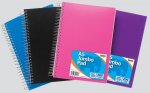 Tiger A5 Polyprop Jumbo Twin Wire Notebook 200 Pages