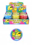 Yellow Smile Slime Tubs 7cm x 2cm ( Assorted Colours )