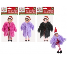 Elf Long Fluffy Fur Jacket