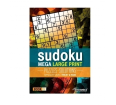 Mega Large Print Modern Sudoku Book 2 - Tricky & Hard