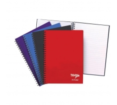 Tiger A5 Twin Wire Notebook 80 Lined Pages