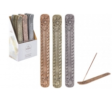 Metal Incense Stick Holder ( Assorted Colours )