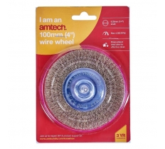 Amtech 4" Wire Wheel