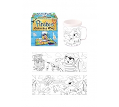 Pirates Colour In Your Own Mug