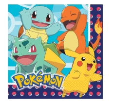 Pokemon 33cm x 33cm Paper Napkins 6 Pack