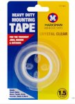Clearing Mounting Tape 25mm x 1.5M - Heavy Duty
